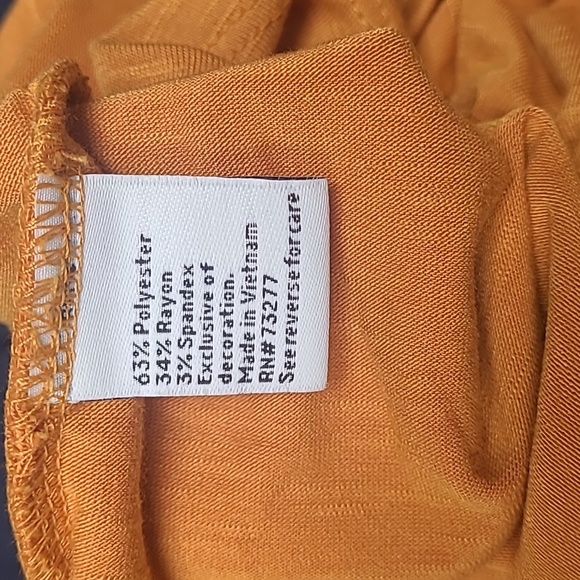 NWT Nine West sleeveless ruched dress Size XXL Color Autumn Gold - Picture 8 of 8